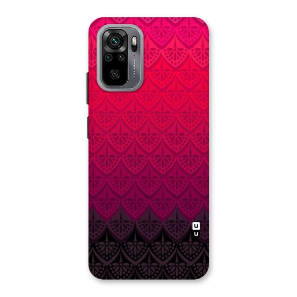 Shades Red Design Back Case for Redmi Note 10