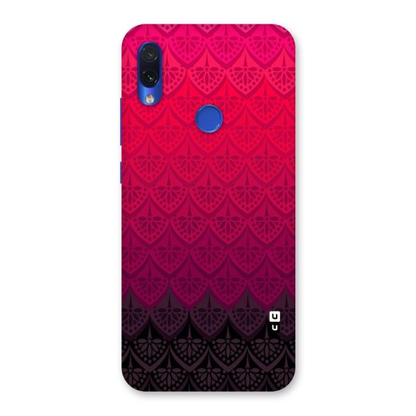 Shades Red Design Back Case for Redmi Note 7