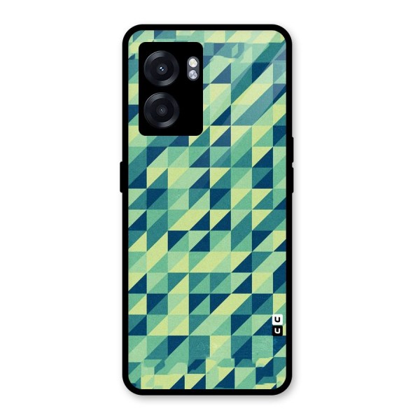 Shady Green Glass Back Case for Oppo K10 (5G)