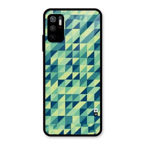 Shady Green Glass Back Case for Poco M3 Pro 5G