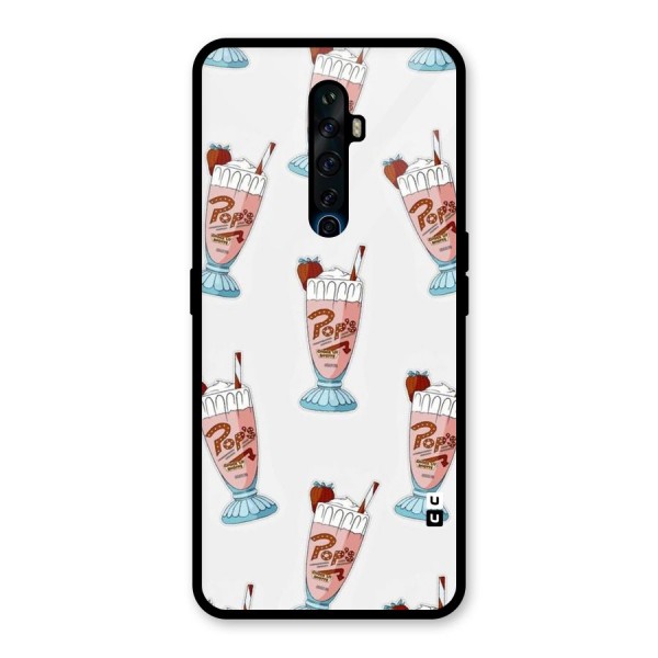 Shake Design Glass Back Case for Oppo Reno2 Z