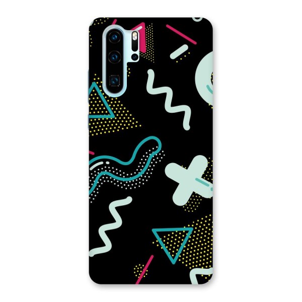 Shapes Pattern Back Case for Huawei P30 Pro