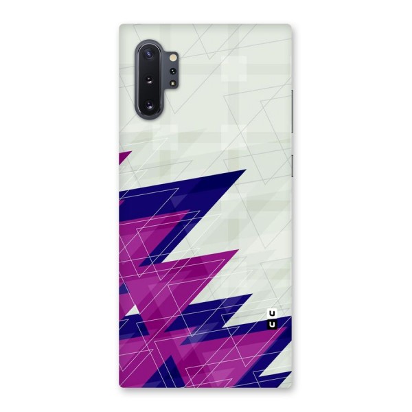 Sharp Abstract Design Back Case for Galaxy Note 10 Plus