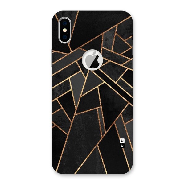 Sharp Tile Back Case for iPhone XS Logo Cut