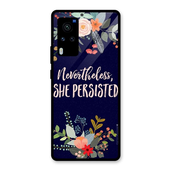 She Persisted Glass Back Case for Vivo X60 Pro