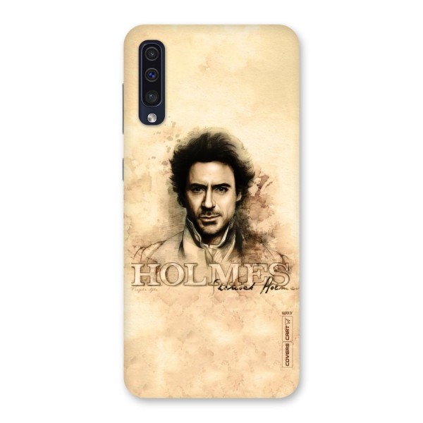 Sherlock Holmes Fan Art Back Case for Galaxy A50