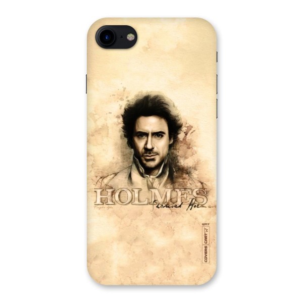 Sherlock Holmes Fan Art Back Case for iPhone SE 2020