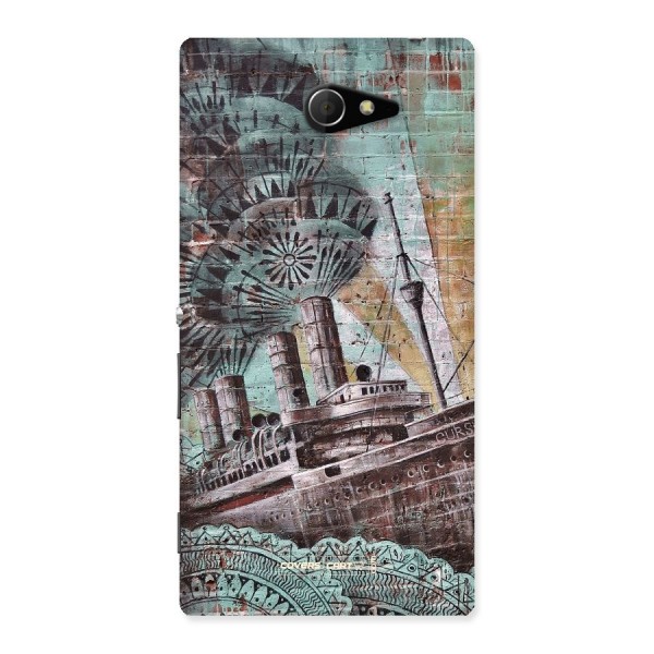 Ship Art Back Case for Sony Xperia M2