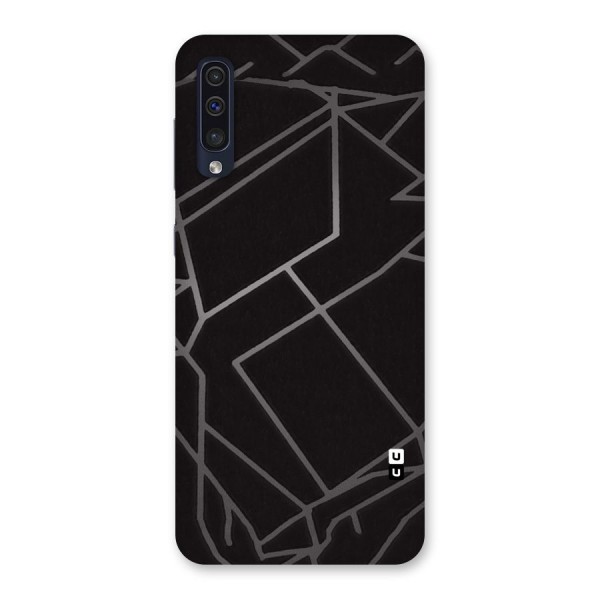 Silver Angle Design Back Case for Galaxy A50s