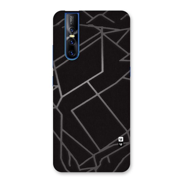 Silver Angle Design Back Case for Vivo V15 Pro