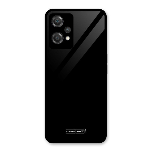 Simple Black Glass Back Case for OnePlus Nord CE 2 Lite 5G