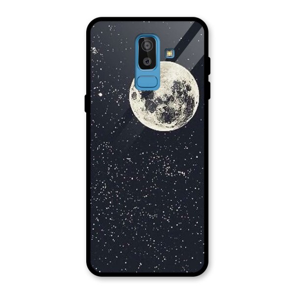 Simple Galaxy Glass Back Case for Galaxy J8