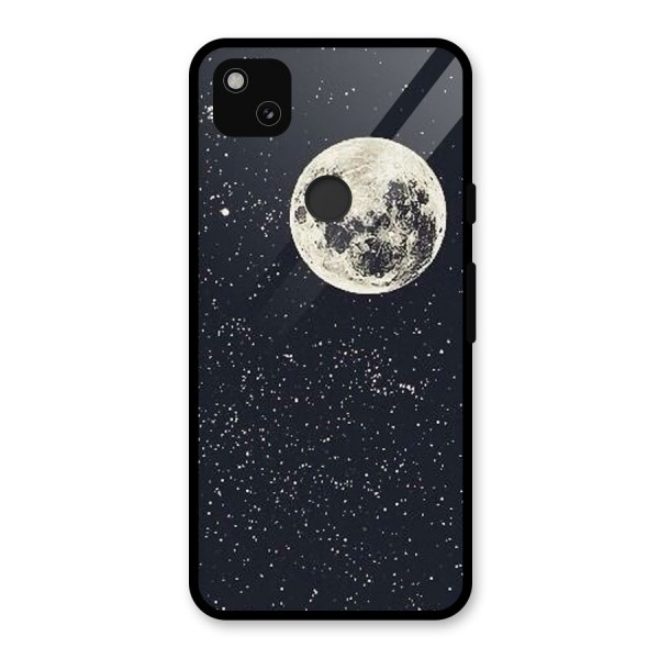 Simple Galaxy Glass Back Case for Google Pixel 4a