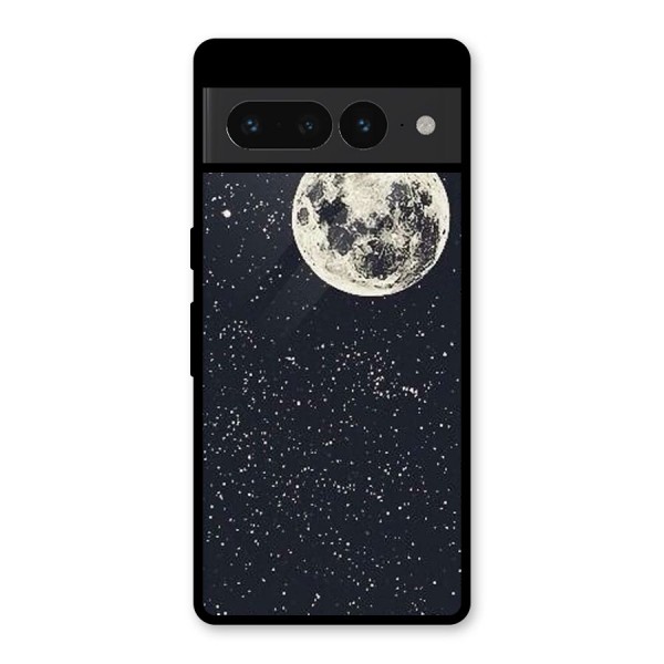 Simple Galaxy Glass Back Case for Google Pixel 7 Pro