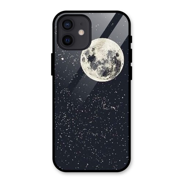 Simple Galaxy Glass Back Case for iPhone 12