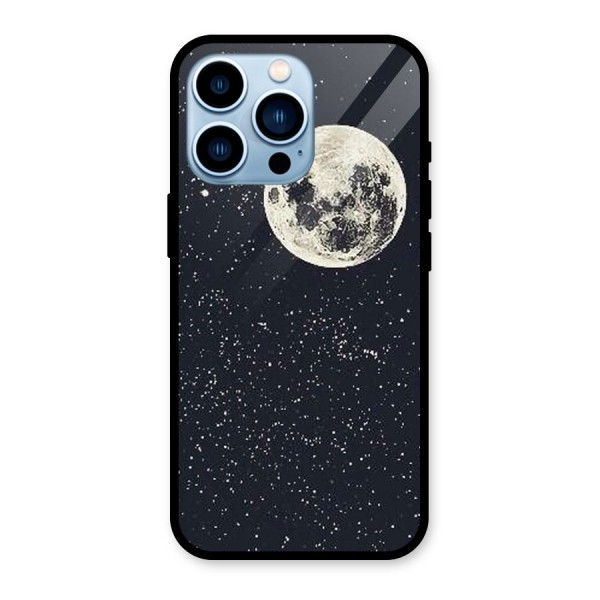 Simple Galaxy Glass Back Case for iPhone 13 Pro