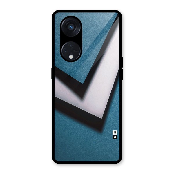 Simple Right Tick Glass Back Case for Reno8 T 5G