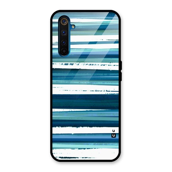 Simple Soothing Lines Glass Back Case for Realme 6 Pro