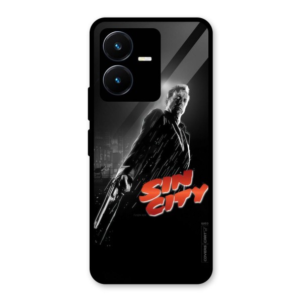 Sin City Glass Back Case for Vivo Y22