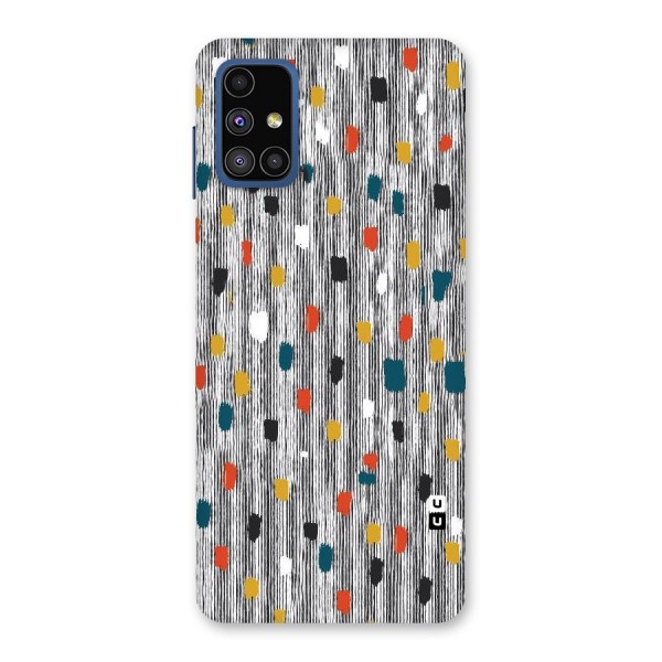 Single Paint Pattern Back Case for Galaxy M51