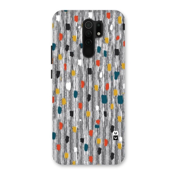 Single Paint Pattern Back Case for Redmi 9 Prime