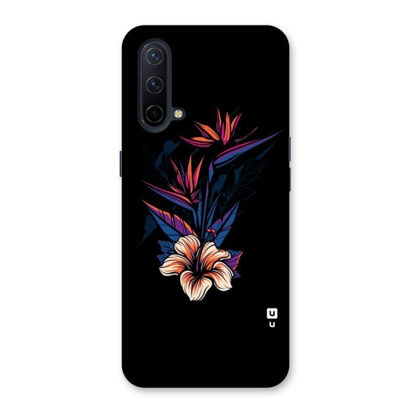 Single Painted Flower Back Case for OnePlus Nord CE 5G