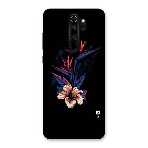 Single Painted Flower Back Case for Redmi Note 8 Pro