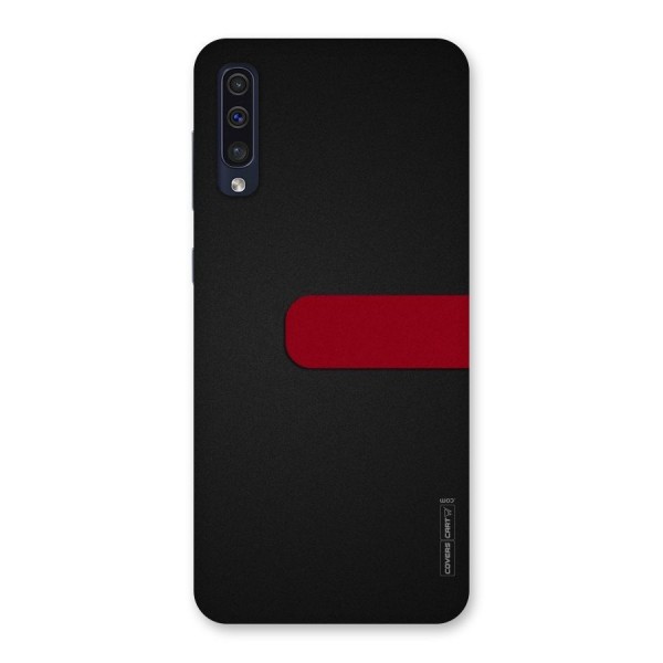 Single Red Stripe Back Case for Galaxy A50