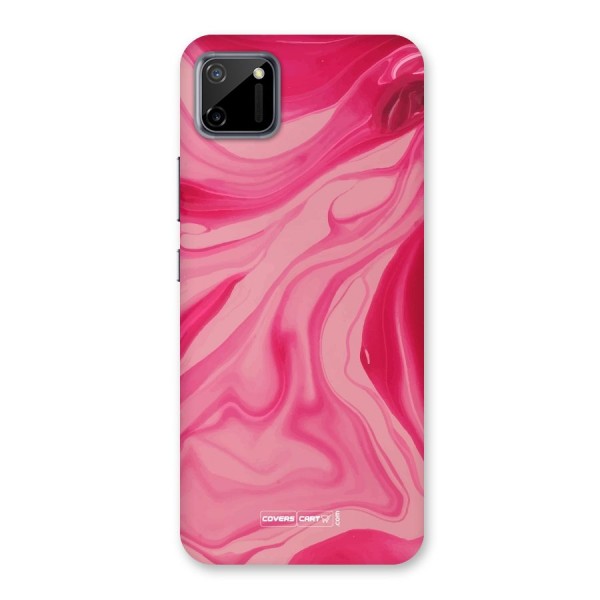 Sizzling Pink Marble Texture Back Case for Realme C11