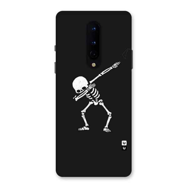 Skeleton Dab White Back Case for OnePlus 8