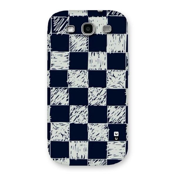 Sketchy Check Design Back Case for Galaxy S3 Neo