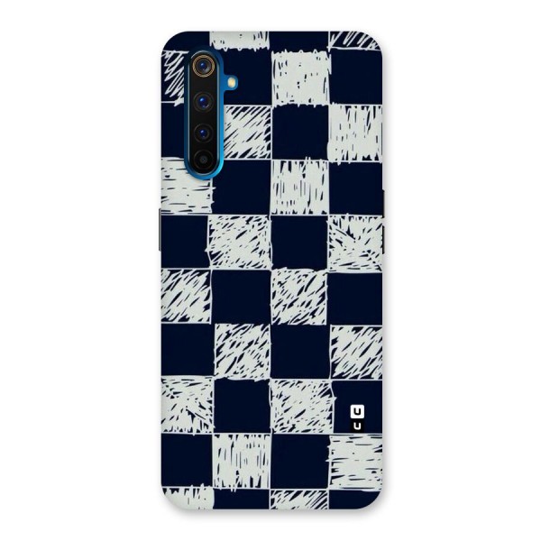 Sketchy Check Design Back Case for Realme 6 Pro