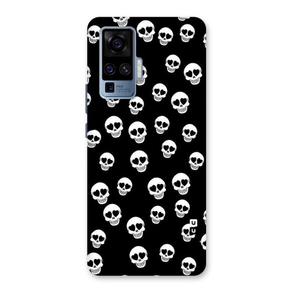 Skull Heart Back Case for Vivo X50 Pro