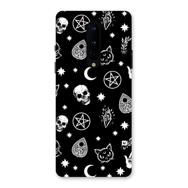 Skull Moon Design Back Case for OnePlus 8