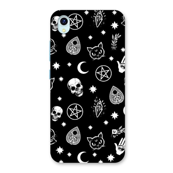 Skull Moon Design Back Case for Vivo Y1s