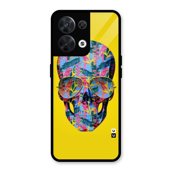 Skull Swag Glass Back Case for Oppo Reno8 5G