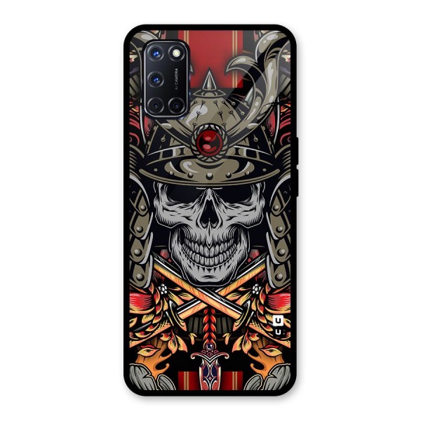 Skull Swords Snakes Glass Back Case for Oppo A52