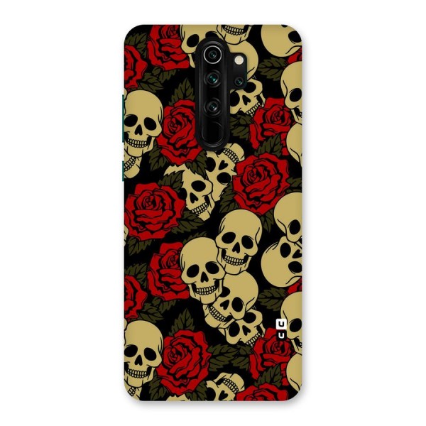 Skulled Roses Back Case for Redmi Note 8 Pro