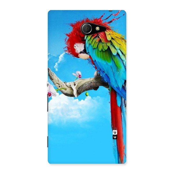 Sky Parrot Back Case for Sony Xperia M2