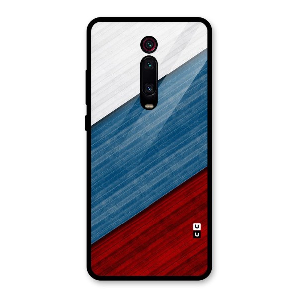 Slant Beautiful Stripe Glass Back Case for Redmi K20 Pro