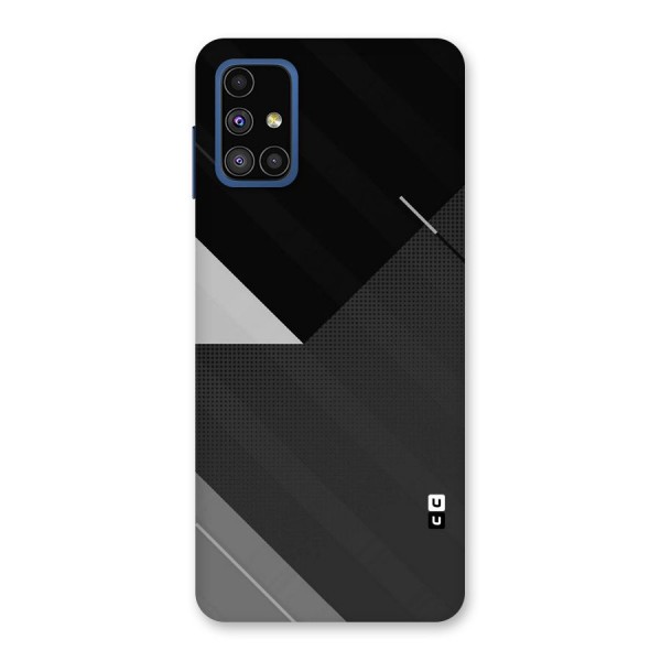 Slant Grey Back Case for Galaxy M51