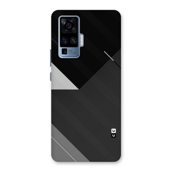 Slant Grey Back Case for Vivo X50 Pro