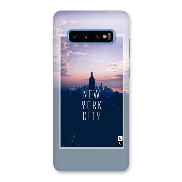 Sleepless City Back Case for Galaxy S10 Plus