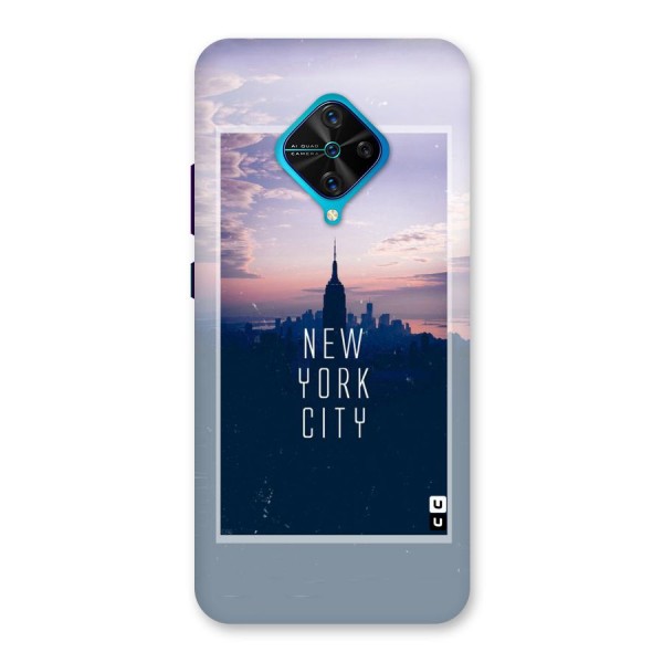 Sleepless City Back Case for Vivo S1 Pro