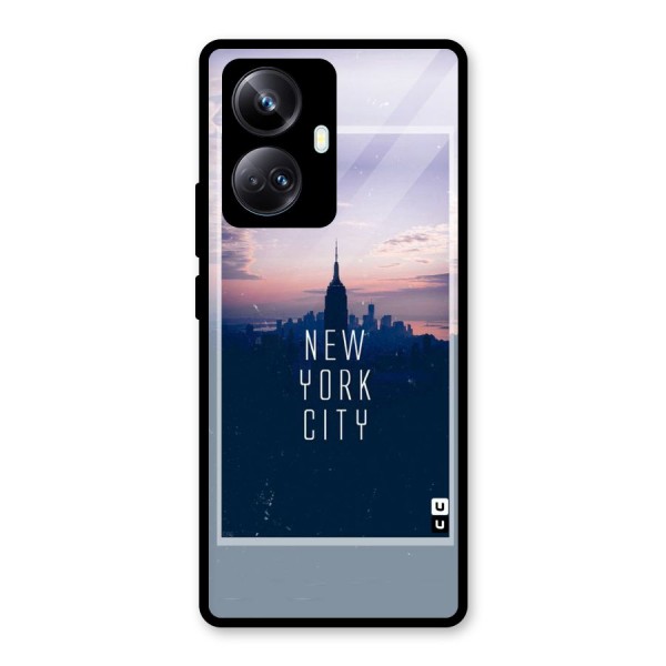 Sleepless City Glass Back Case for Realme 10 Pro Plus