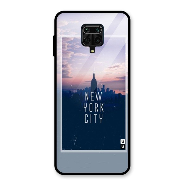 Sleepless City Glass Back Case for Redmi Note 10 Lite