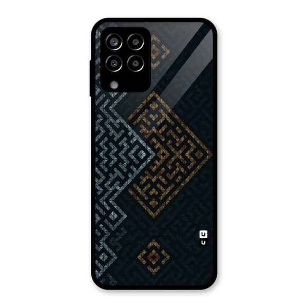 Smart Maze Glass Back Case for Galaxy M33