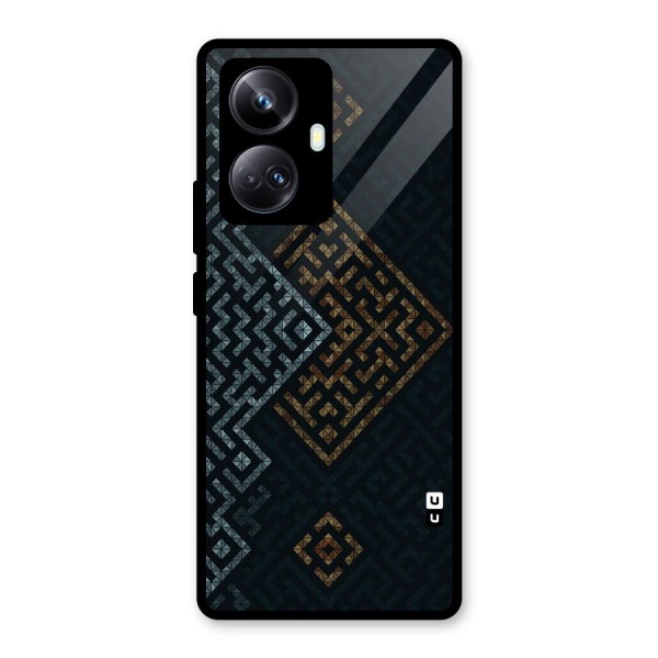 Smart Maze Glass Back Case for Realme 10 Pro Plus