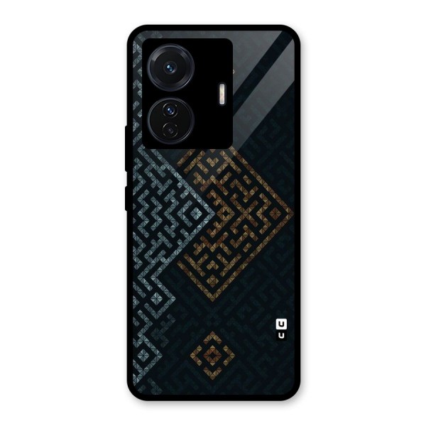 Smart Maze Glass Back Case for Vivo T1 Pro