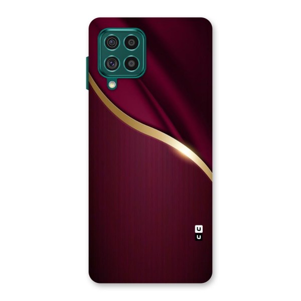 Smooth Maroon Back Case for Galaxy F62